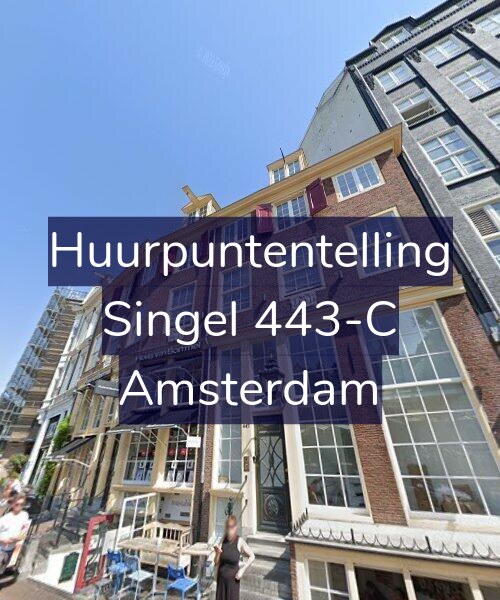Foto gevel Huurpuntentelling voor Singel 443-C, Amsterdam
