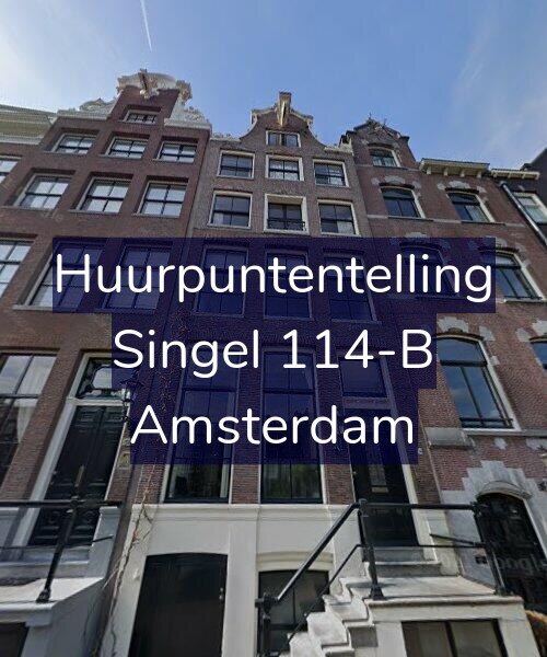 Foto gevel Huurpuntentelling voor Singel 114-B, Amsterdam