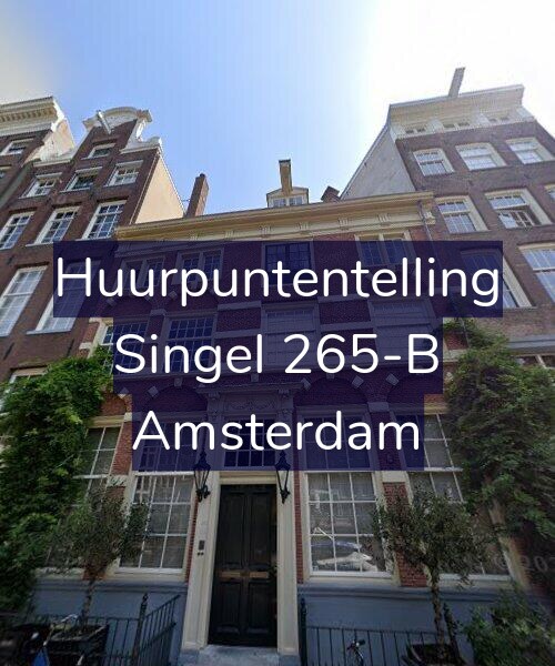 Foto gevel Huurpuntentelling voor Singel 265-B, Amsterdam