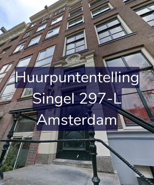 Foto gevel Huurpuntentelling voor Singel 297-L, Amsterdam