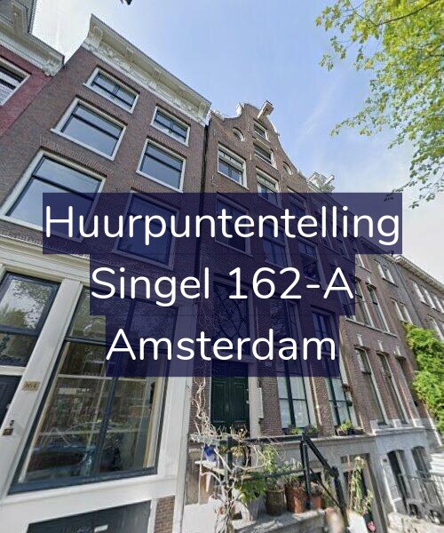 Foto gevel Huurpuntentelling voor Singel 162-A, Amsterdam