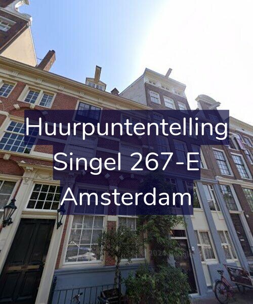Foto gevel Huurpuntentelling voor Singel 267-E, Amsterdam