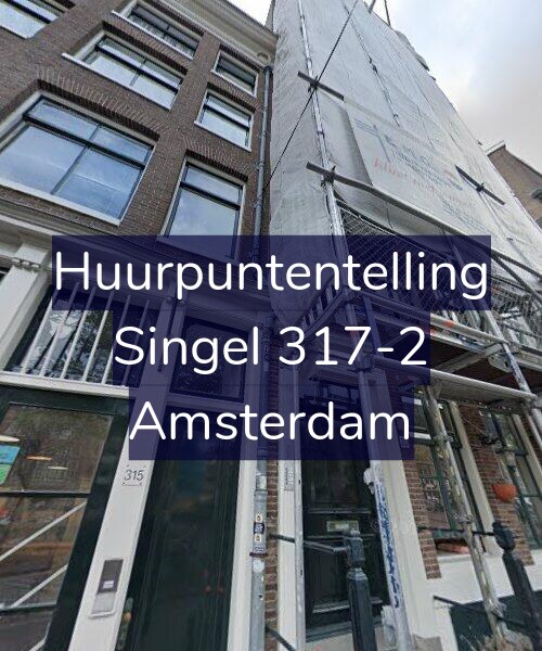 Foto gevel Huurpuntentelling voor Singel 317-2, Amsterdam