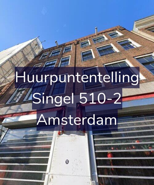 Foto gevel Huurpuntentelling voor Singel 510-2, Amsterdam