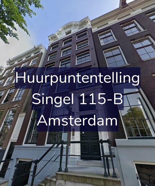 Foto gevel Huurpuntentelling voor Singel 115-B, Amsterdam