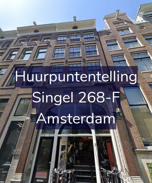 Foto gevel Huurpuntentelling voor Singel 268-F, Amsterdam