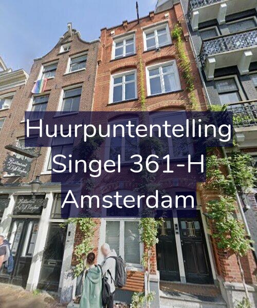 Foto gevel Huurpuntentelling voor Singel 361-H, Amsterdam