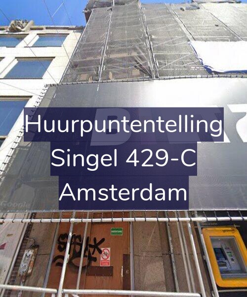 Foto gevel Huurpuntentelling voor Singel 429-C, Amsterdam