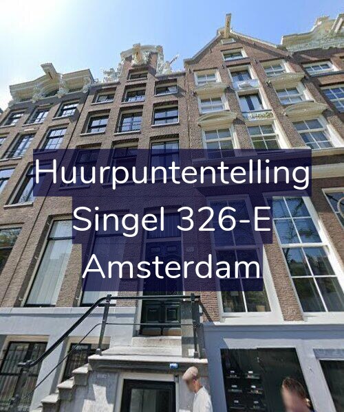 Foto gevel Huurpuntentelling voor Singel 326-E, Amsterdam