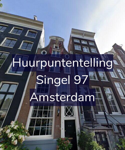 Foto gevel Huurpuntentelling voor Singel 97, Amsterdam