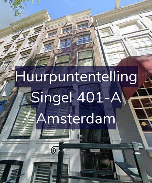 Foto gevel Huurpuntentelling voor Singel 401-A, Amsterdam