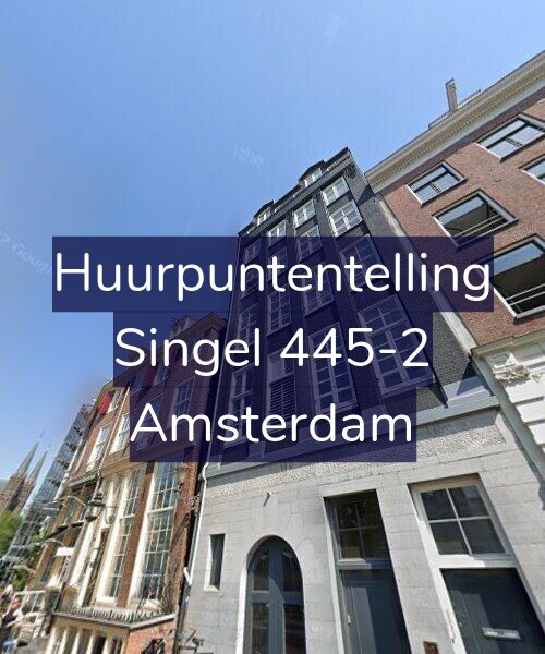 Foto gevel Huurpuntentelling voor Singel 445-2, Amsterdam