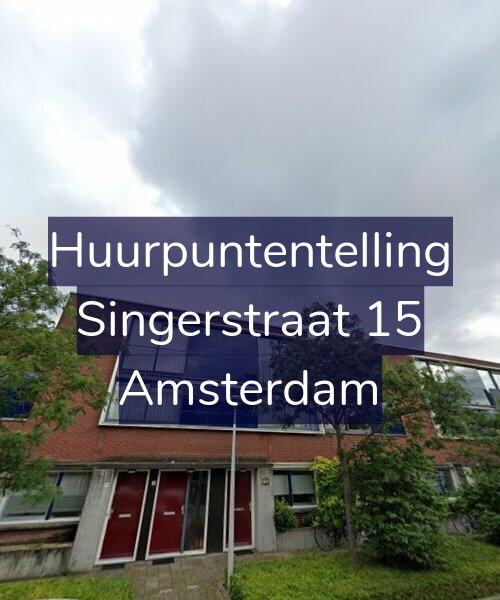 Foto gevel Huurpuntentelling voor Singerstraat 15, Amsterdam