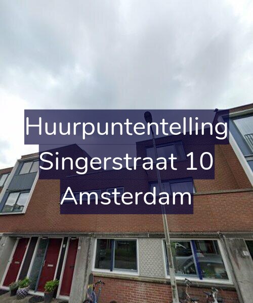 Foto gevel Huurpuntentelling voor Singerstraat 10, Amsterdam