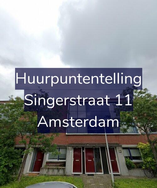 Foto gevel Huurpuntentelling voor Singerstraat 11, Amsterdam