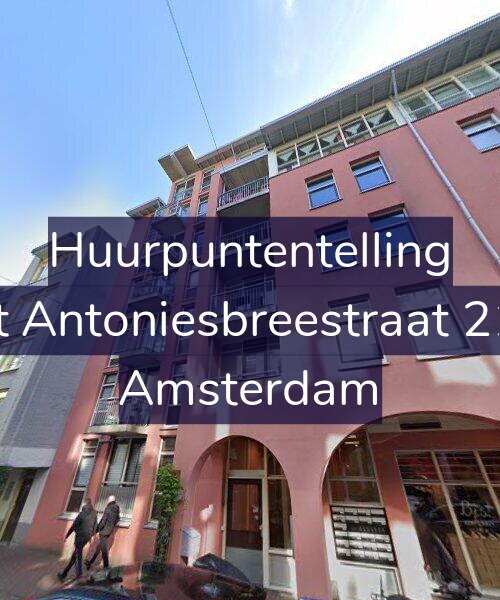Foto gevel Huurpuntentelling voor Sint Antoniesbreestraat 21-A, Amsterdam