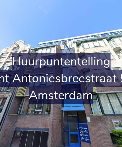 Foto gevel Huurpuntentelling voor Sint Antoniesbreestraat 56, Amsterdam