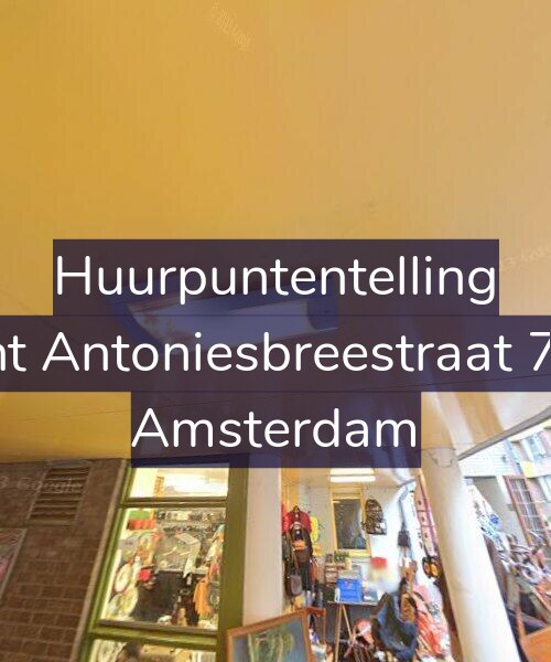 Foto gevel Huurpuntentelling voor Sint Antoniesbreestraat 7-C, Amsterdam
