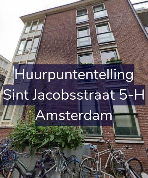 Foto gevel Huurpuntentelling voor Sint Jacobsstraat 5-H, Amsterdam