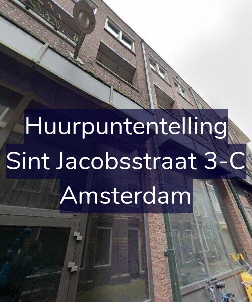 Foto gevel Huurpuntentelling voor Sint Jacobsstraat 3-C, Amsterdam