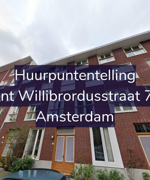 Foto gevel Huurpuntentelling voor Sint Willibrordusstraat 76, Amsterdam