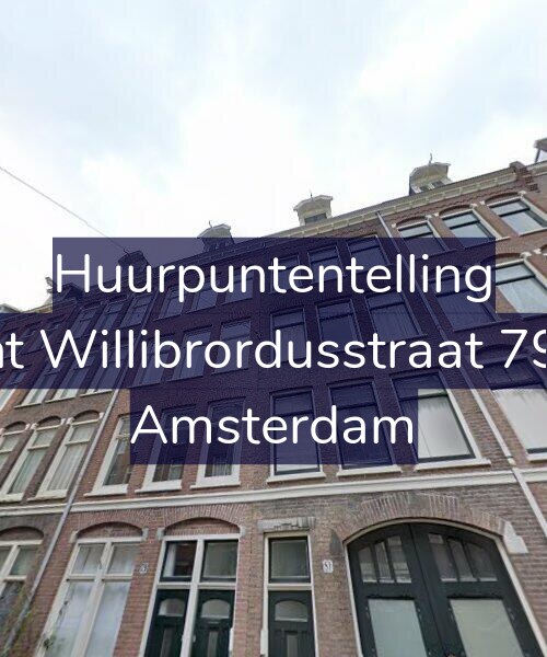 Foto gevel Huurpuntentelling voor Sint Willibrordusstraat 79-3, Amsterdam