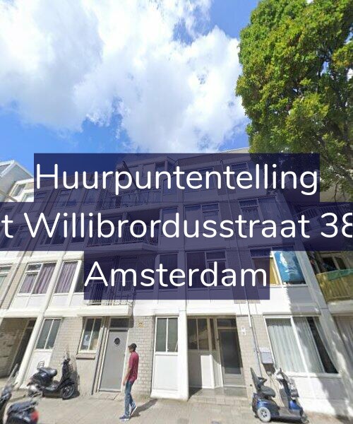 Foto gevel Huurpuntentelling voor Sint Willibrordusstraat 38-A, Amsterdam