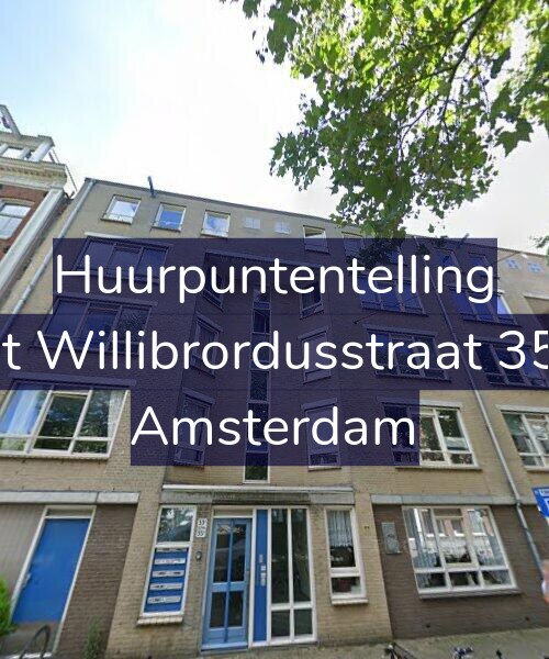 Foto gevel Huurpuntentelling voor Sint Willibrordusstraat 35-A, Amsterdam