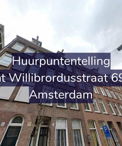 Foto gevel Huurpuntentelling voor Sint Willibrordusstraat 69-2, Amsterdam