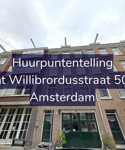 Foto gevel Huurpuntentelling voor Sint Willibrordusstraat 50-1, Amsterdam