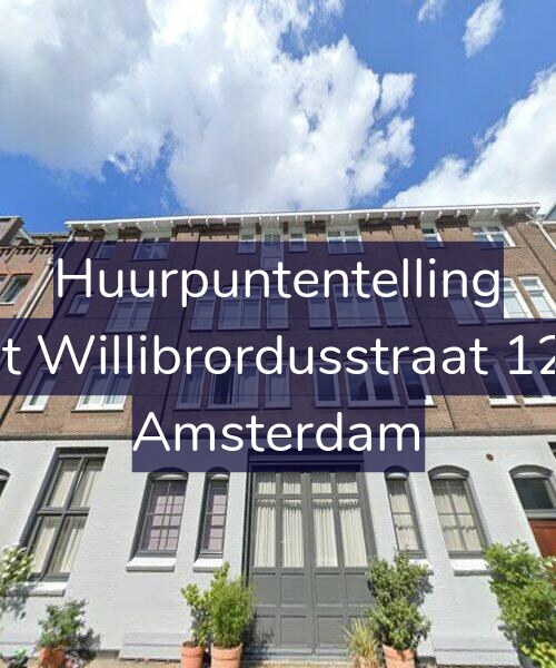Foto gevel Huurpuntentelling voor Sint Willibrordusstraat 12-A, Amsterdam