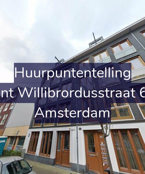 Foto gevel Huurpuntentelling voor Sint Willibrordusstraat 68, Amsterdam