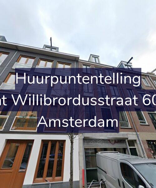 Foto gevel Huurpuntentelling voor Sint Willibrordusstraat 60-1, Amsterdam
