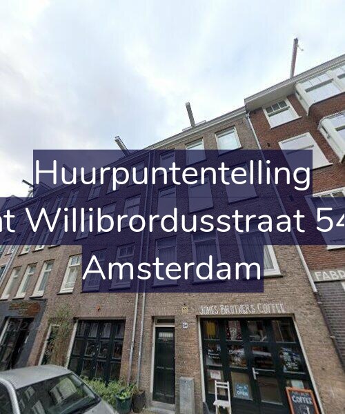 Foto gevel Huurpuntentelling voor Sint Willibrordusstraat 54-3, Amsterdam