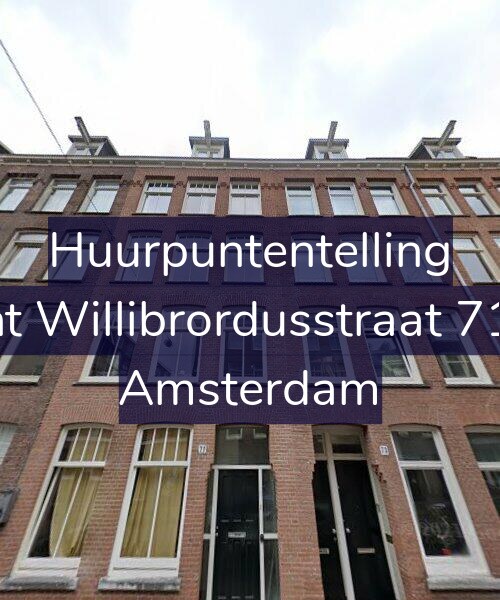 Foto gevel Huurpuntentelling voor Sint Willibrordusstraat 71-2, Amsterdam