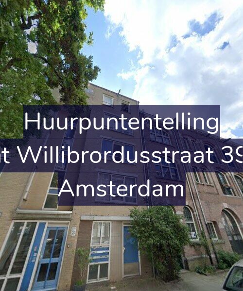 Foto gevel Huurpuntentelling voor Sint Willibrordusstraat 39-C, Amsterdam