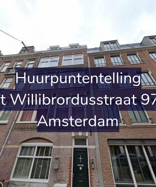 Foto gevel Huurpuntentelling voor Sint Willibrordusstraat 97-H, Amsterdam