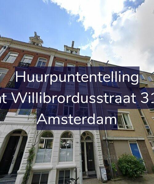 Foto gevel Huurpuntentelling voor Sint Willibrordusstraat 31-4, Amsterdam