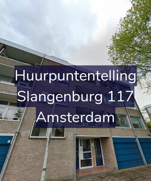 Foto gevel Huurpuntentelling voor Slangenburg 117, Amsterdam