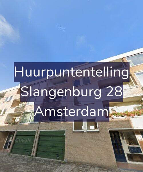Foto gevel Huurpuntentelling voor Slangenburg 28, Amsterdam