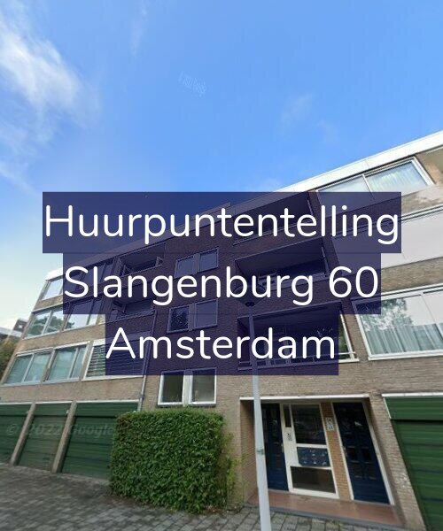 Foto gevel Huurpuntentelling voor Slangenburg 60, Amsterdam