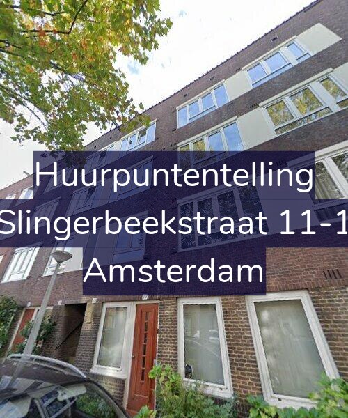 Foto gevel Huurpuntentelling voor Slingerbeekstraat 11-1, Amsterdam
