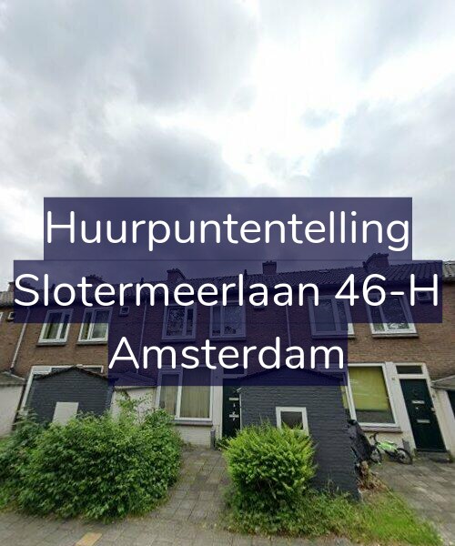 Foto gevel Huurpuntentelling voor Slotermeerlaan 46-H, Amsterdam