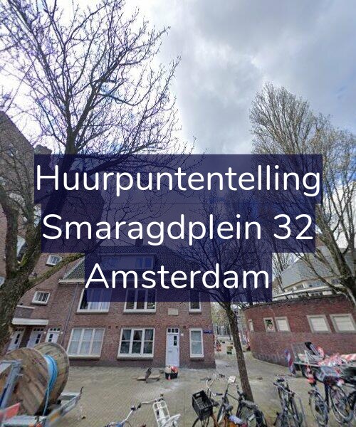 Foto gevel Huurpuntentelling voor Smaragdplein 32, Amsterdam