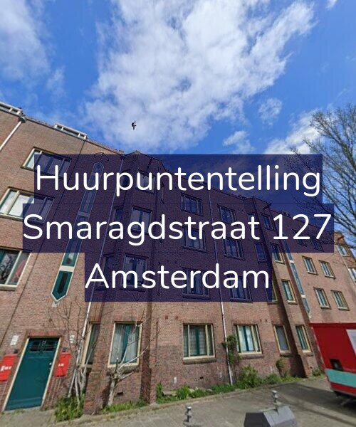 Foto gevel Huurpuntentelling voor Smaragdstraat 127, Amsterdam