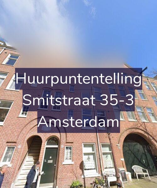 Foto gevel Huurpuntentelling voor Smitstraat 35-3, Amsterdam