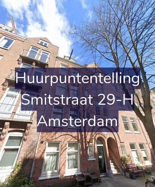 Foto gevel Huurpuntentelling voor Smitstraat 29-H, Amsterdam