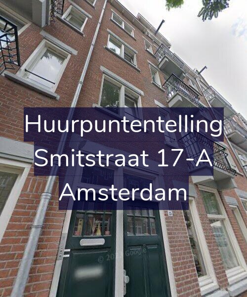 Foto gevel Huurpuntentelling voor Smitstraat 17-A, Amsterdam