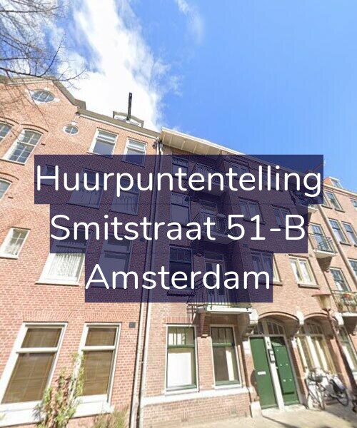 Foto gevel Huurpuntentelling voor Smitstraat 51-B, Amsterdam