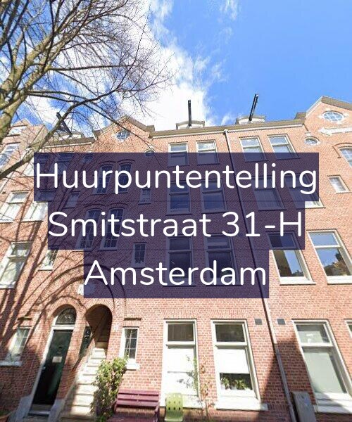 Foto gevel Huurpuntentelling voor Smitstraat 31-H, Amsterdam